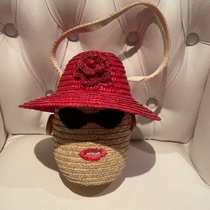 Vacation Time Straw Wristlet